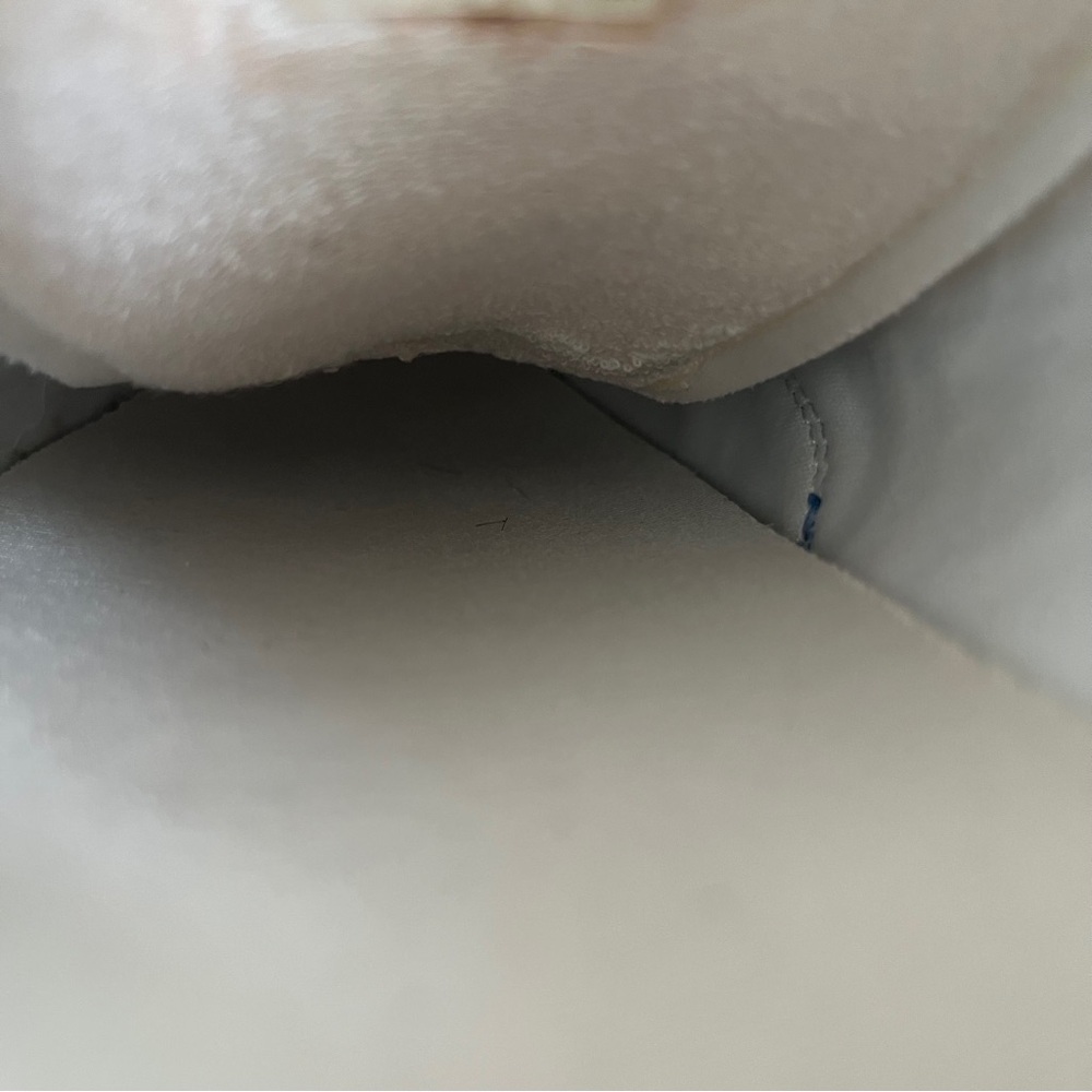 Zara Women 38 US 7.5 Sneakers Blue Suede Gum - Picture 7 of 9